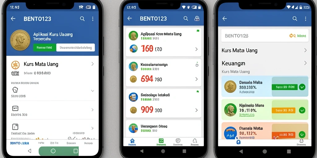 Tampilan antarmuka BENTO123 yang menarik dan informatif.