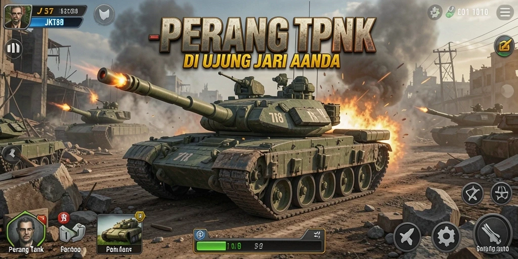 Antarmuka pengguna yang intuitif dan menarik di JKT8.